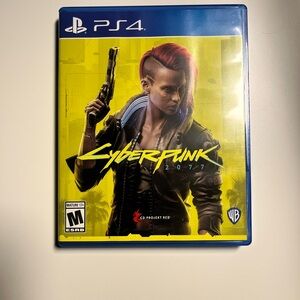 Cyberpunk 2077 for PS4 - Blue Case